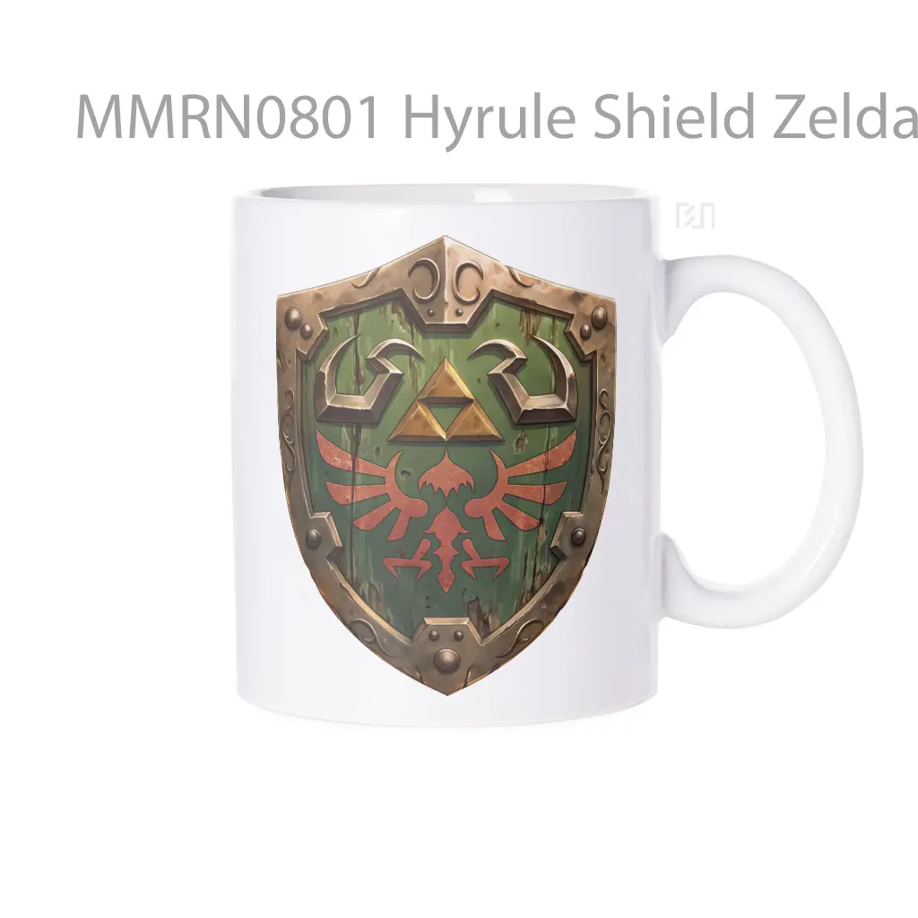 Hyrule Shield Zelda Gelas Keramik Mug