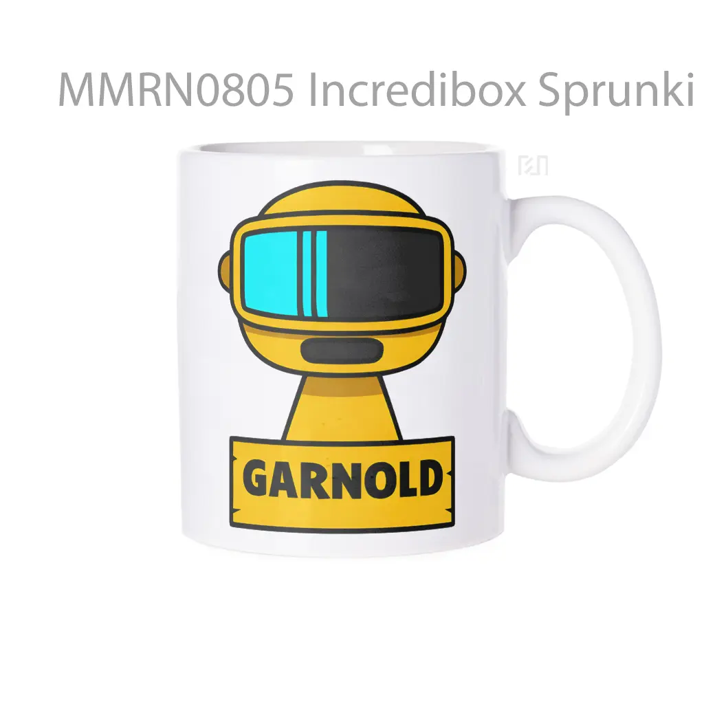 Incredibox Sprunki Garnold Gelas Keramik Mug