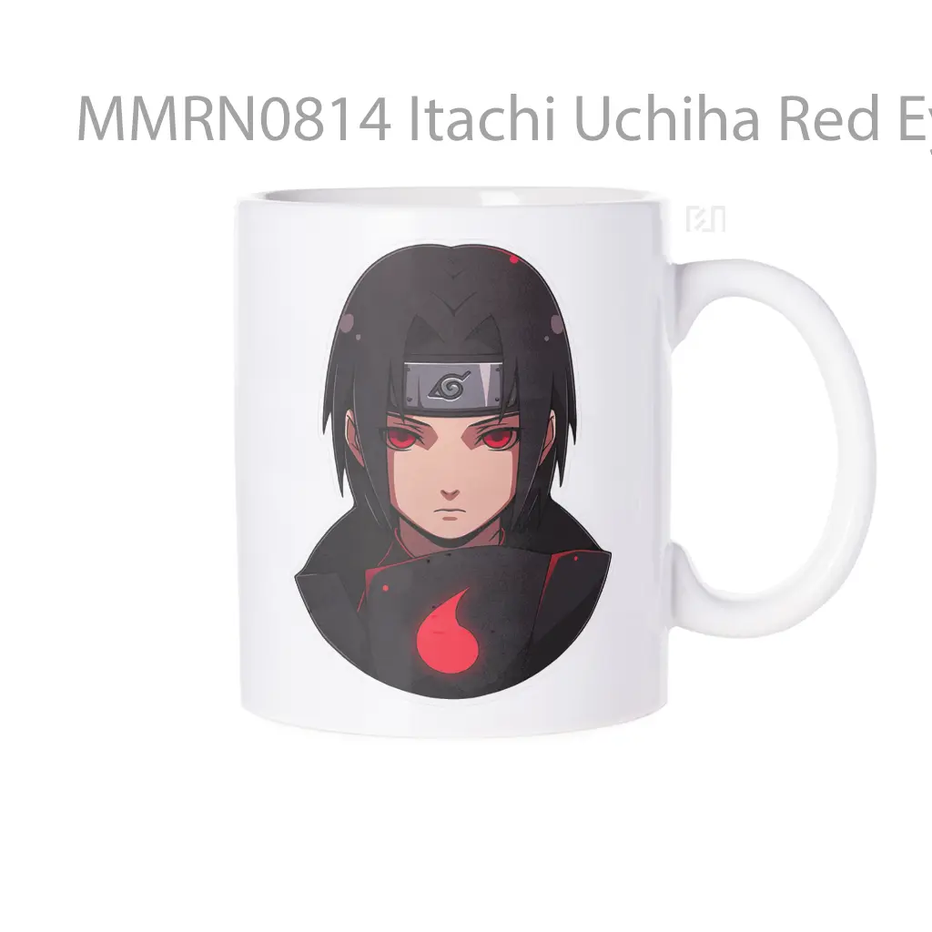 Itachi Uchiha Red Eyes Gelas Keramik Mug