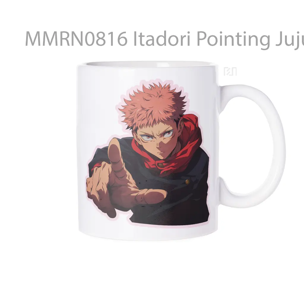 Itadori Pointing Jujutsu Kaisen Gelas Keramik Mug