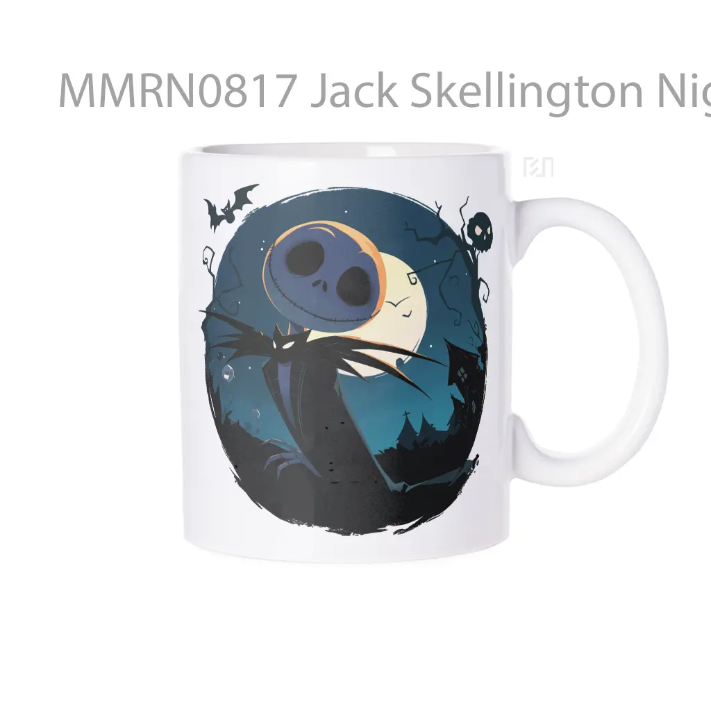 Jack Skellington Nightmare Before Christmas Gelas Keramik Mug