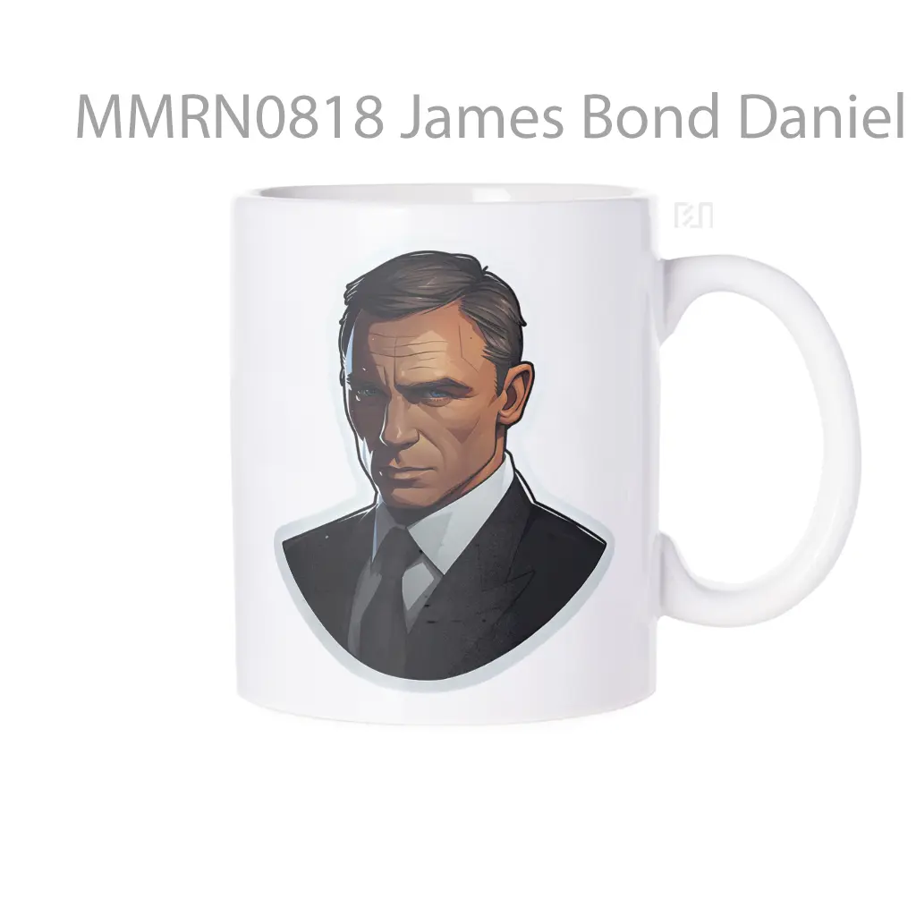 James Bond Daniel Craig Gelas Keramik Mug