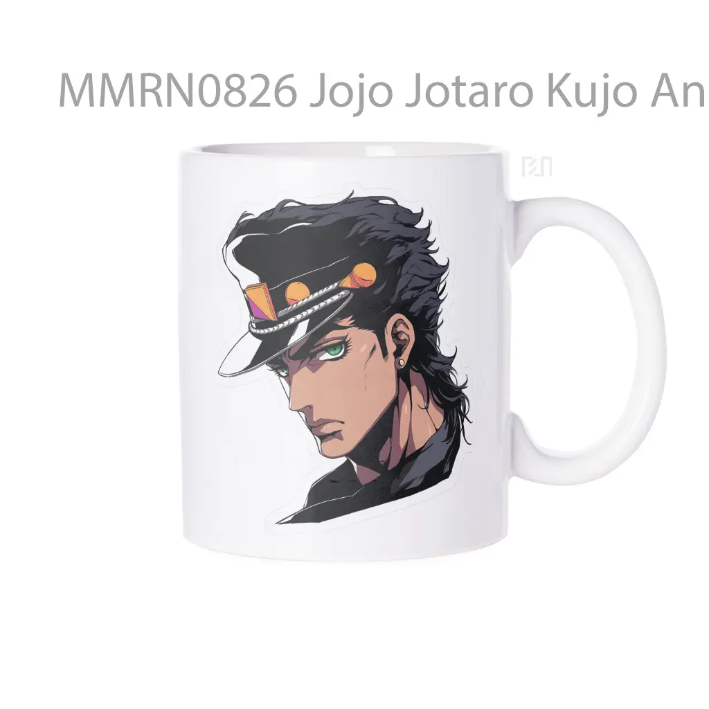 Jojo Jotaro Kujo Anime Gelas Keramik Mug