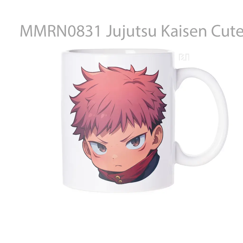 Jujutsu Kaisen Cute Itadori Anime Gelas Keramik Mug