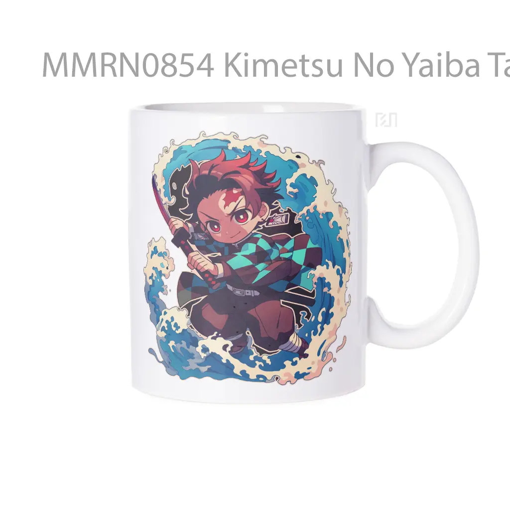 Kimetsu No Yaiba Tanjiro Focused Attack Gelas Keramik Mug