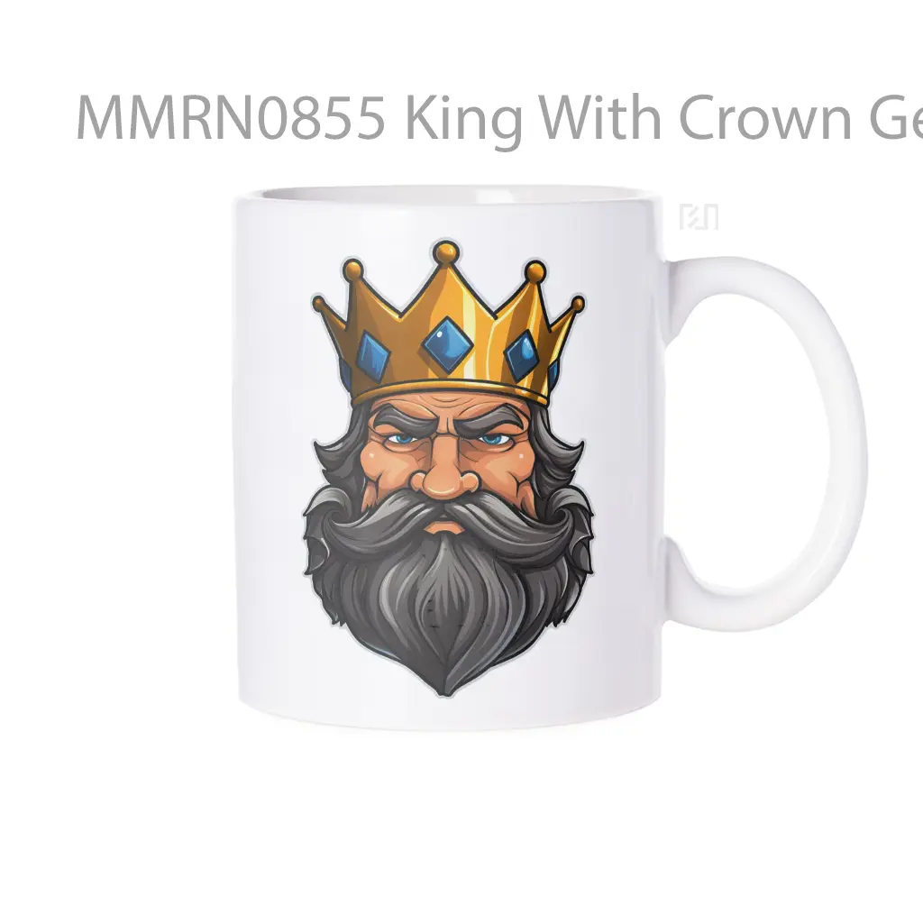 King With Crown Gelas Keramik Mug