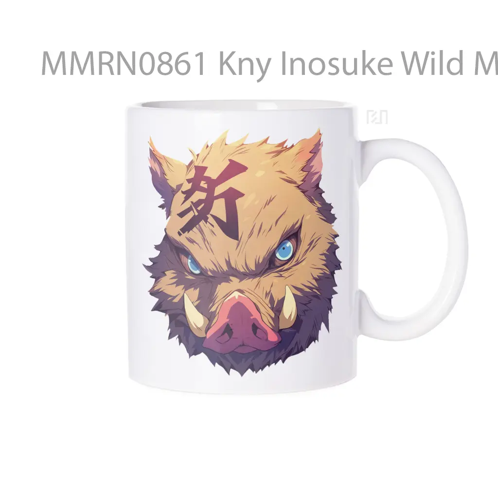 Kny Inosuke Wild Mask Gelas Keramik Mug