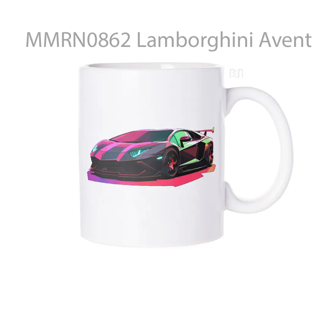 Lamborghini Aventador Aesthetic Gelas Keramik Mug