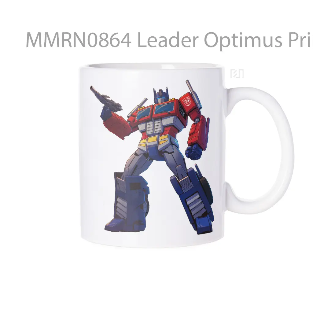 Leader Optimus Prime Transformer Gelas Keramik Mug