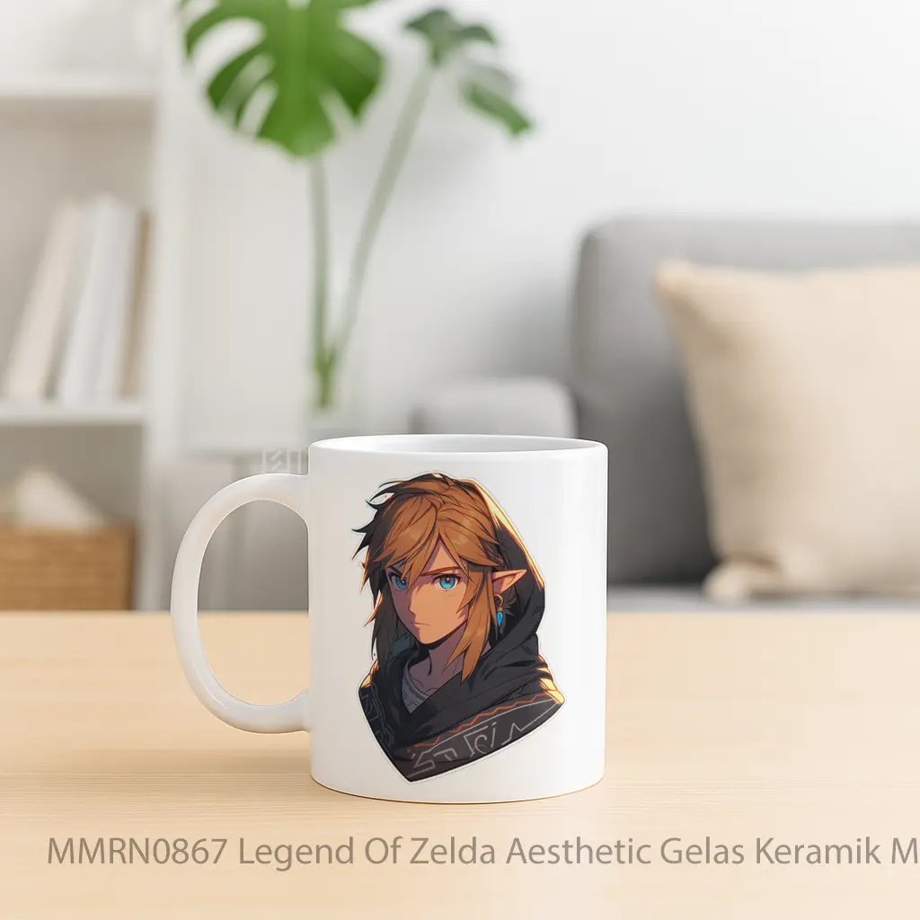 Legend Of Zelda Aesthetic Gelas Keramik Mug - Sudut 2