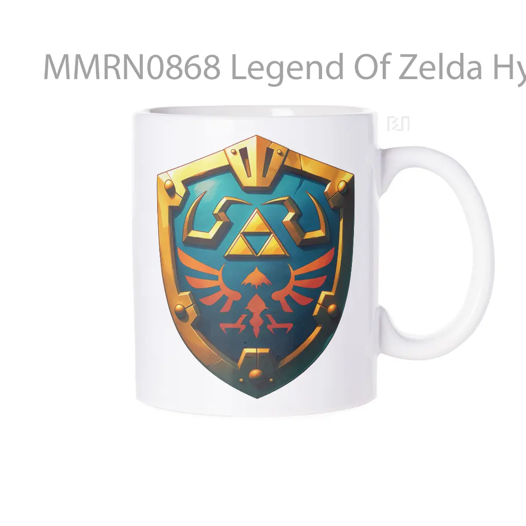 Legend Of Zelda Hyrule Shield Gelas Keramik Mug