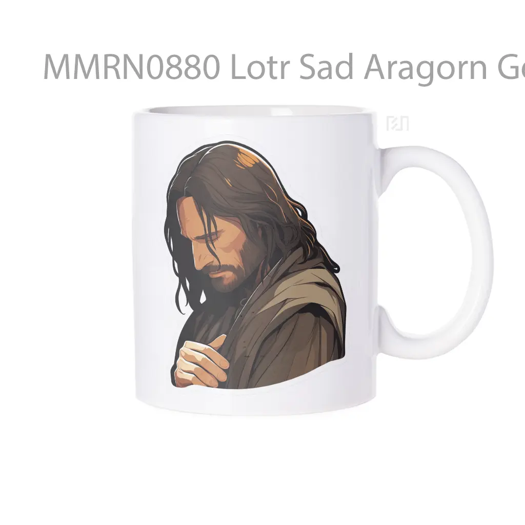 Lotr Sad Aragorn Gelas Keramik Mug