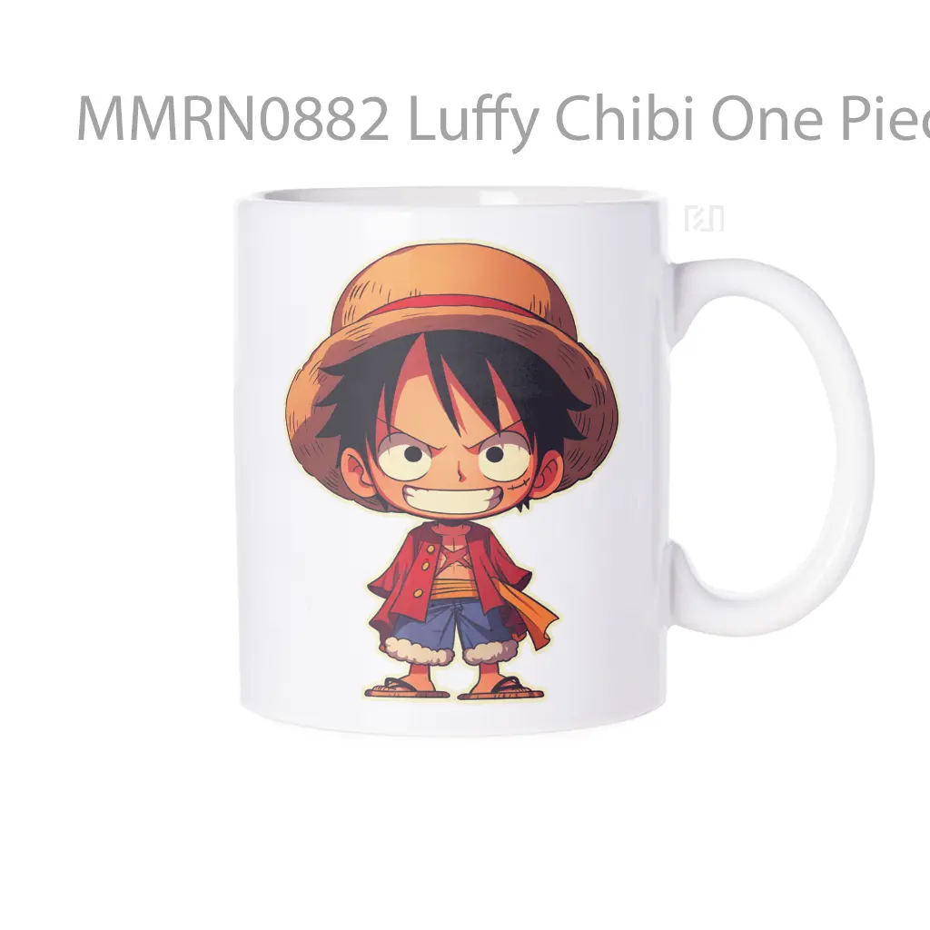 Luffy Chibi One Piece Gelas Keramik Mug