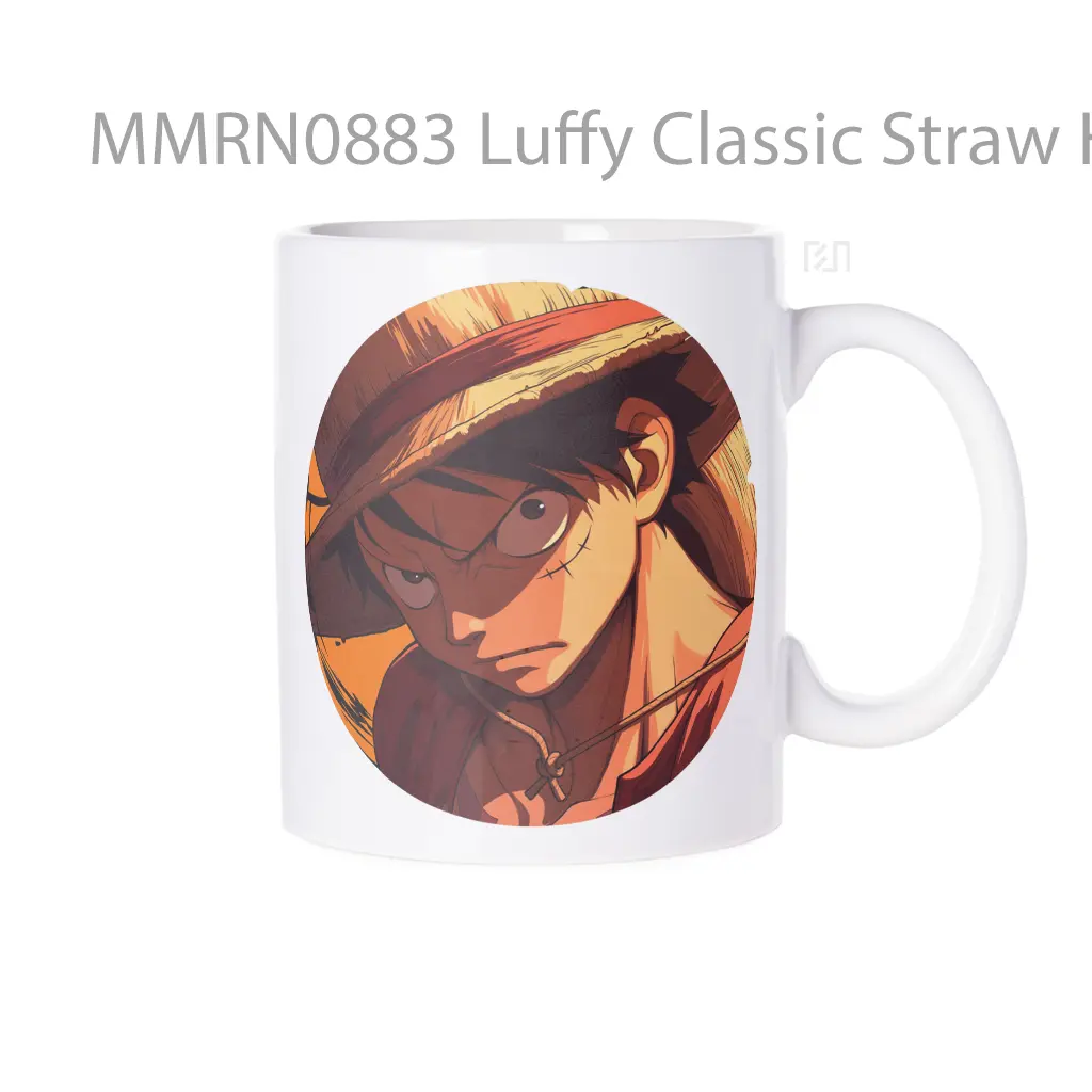 Luffy Classic Straw Hat Gelas Keramik Mug