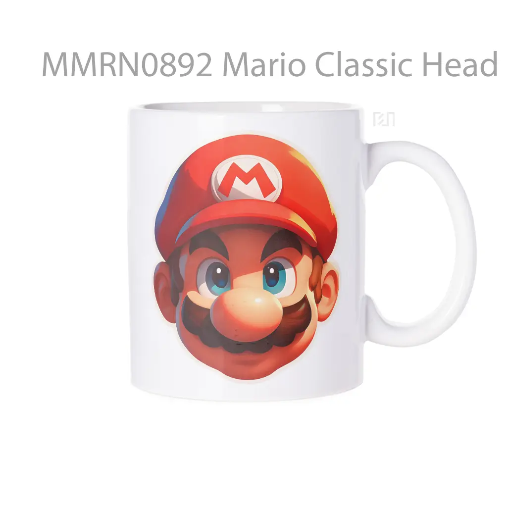 Mario Classic Head Gelas Keramik Mug