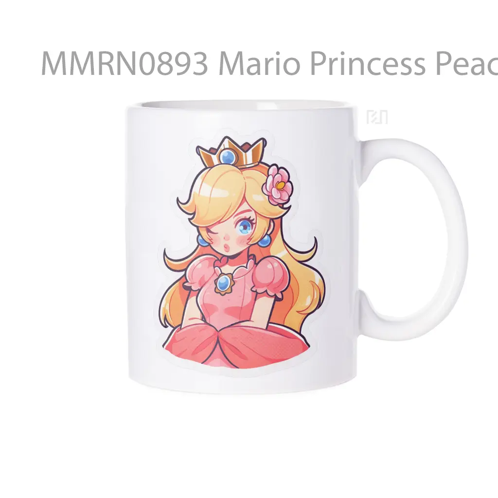 Mario Princess Peach Winks Art Gelas Keramik Mug