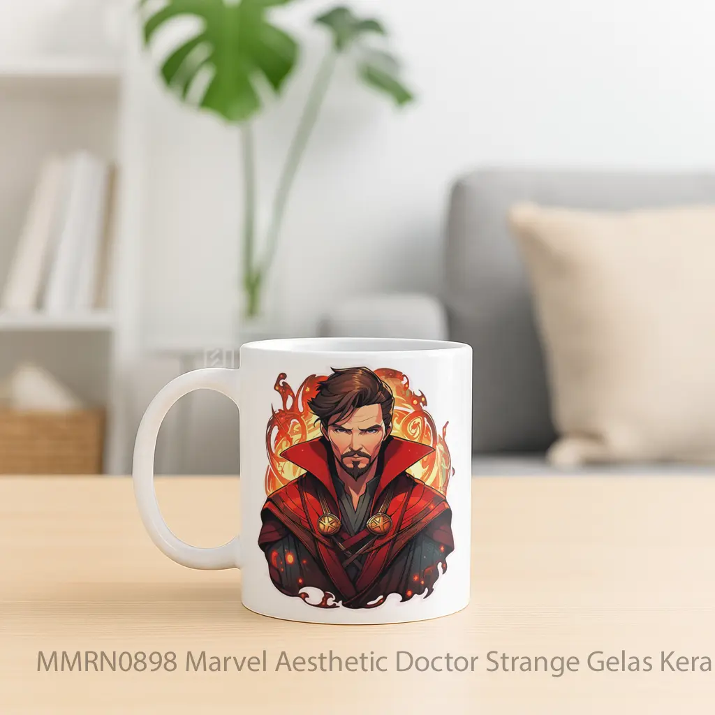Marvel Aesthetic Doctor Strange Gelas Keramik Mug - Sudut 2