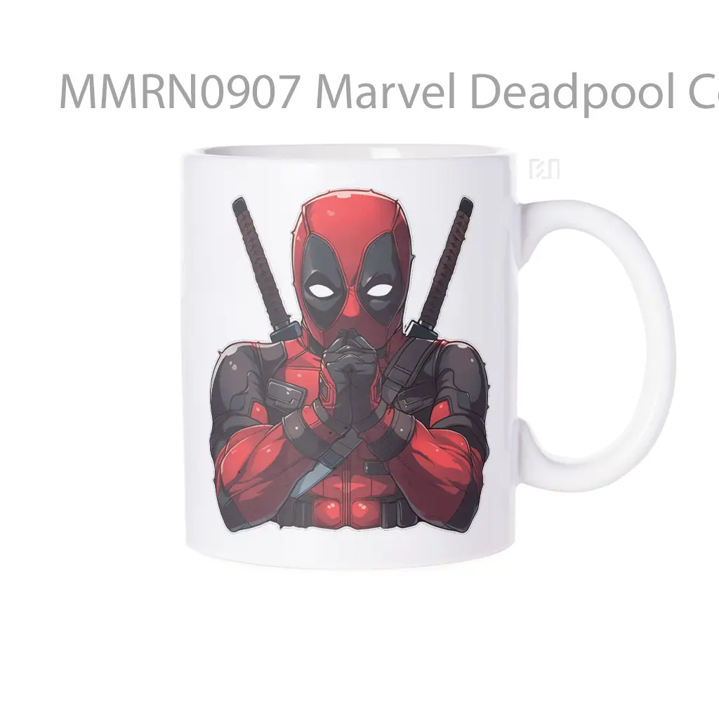 Marvel Deadpool Comics Gelas Keramik Mug