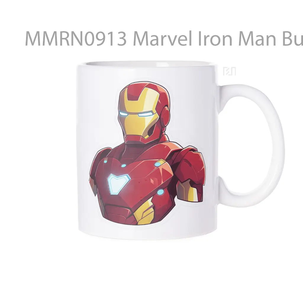 Marvel Iron Man Bust Gelas Keramik Mug