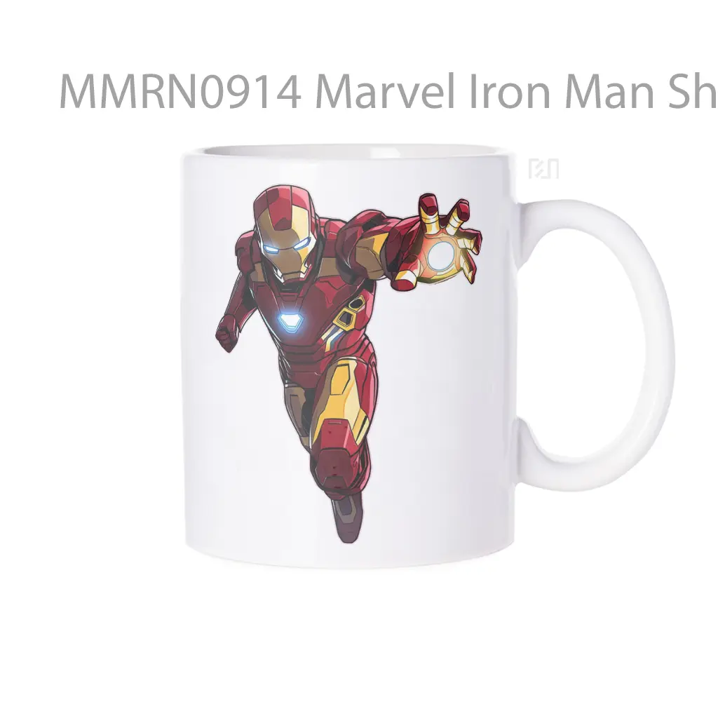 Marvel Iron Man Shooting Pose Gelas Keramik Mug
