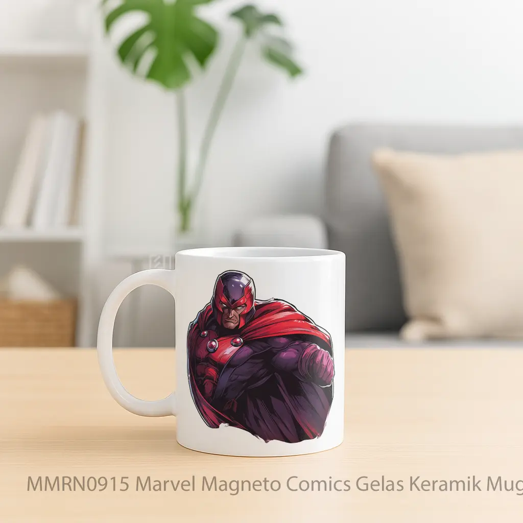 Marvel Magneto Comics Gelas Keramik Mug - Sudut 2