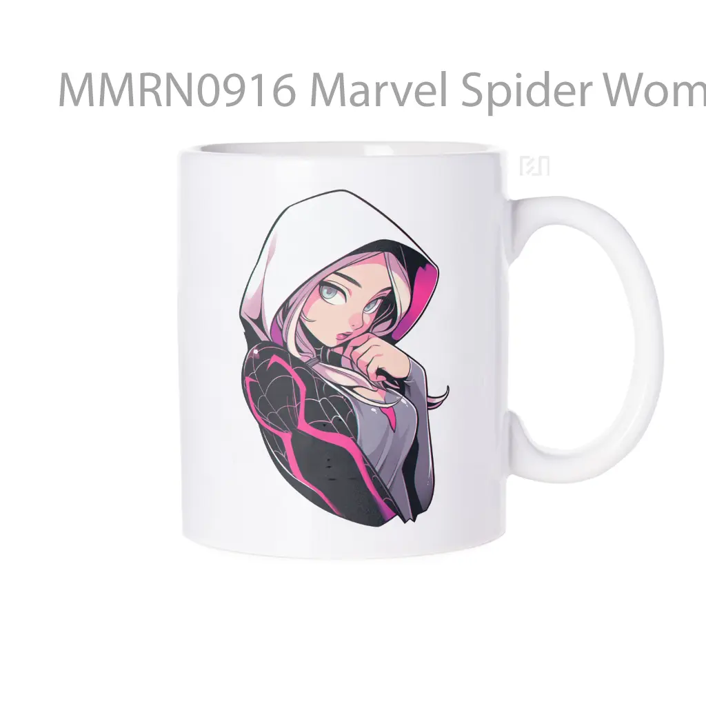 Mug Keramik Premium SNI - Marvel Spider Woman Gelas Keramik Mug