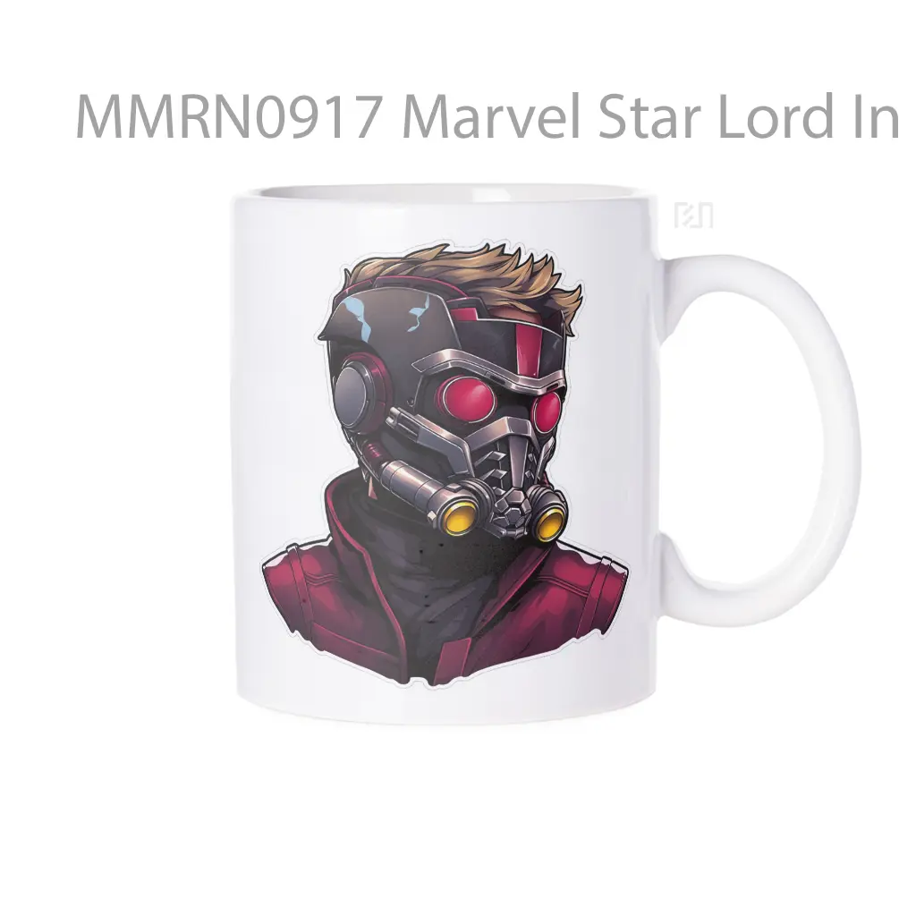 Marvel Star Lord In Helmet Gelas Keramik Mug