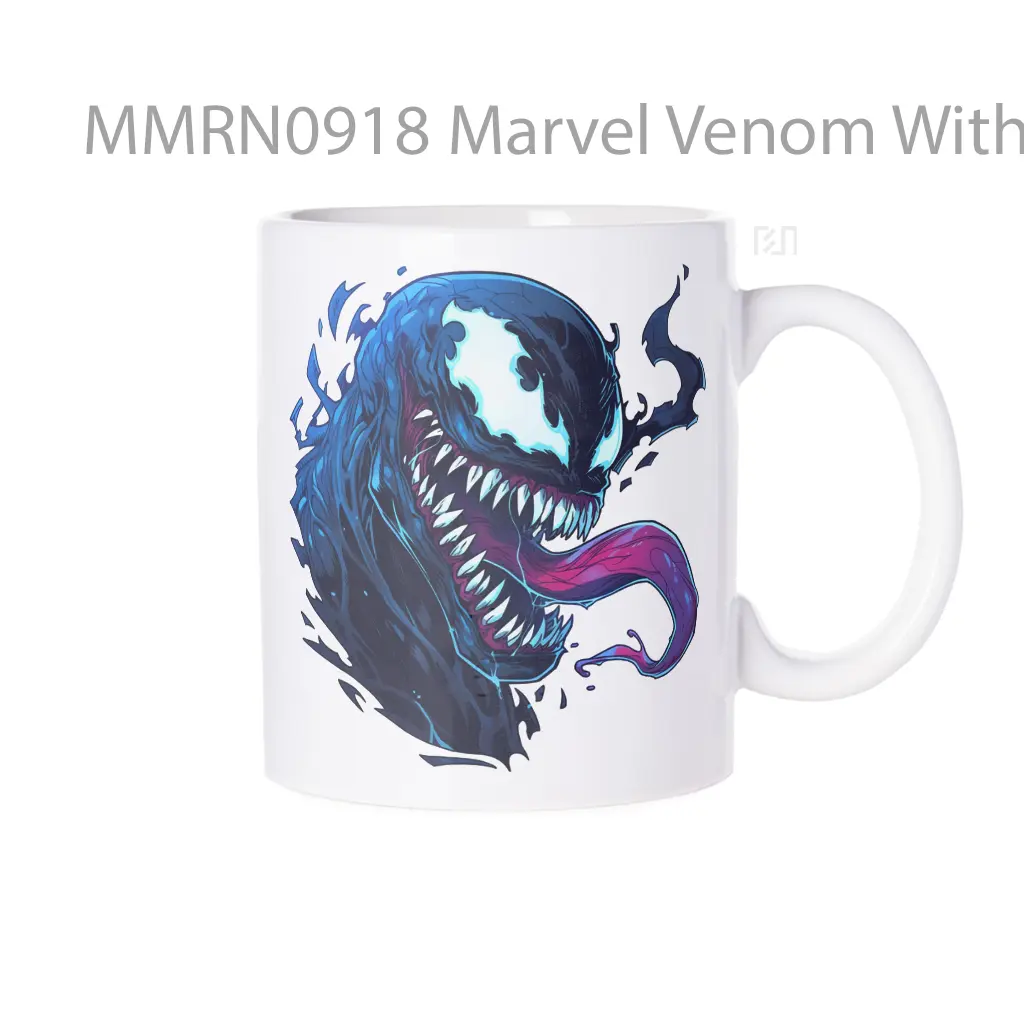 Marvel Venom With Protruding Tongue Gelas Keramik Mug