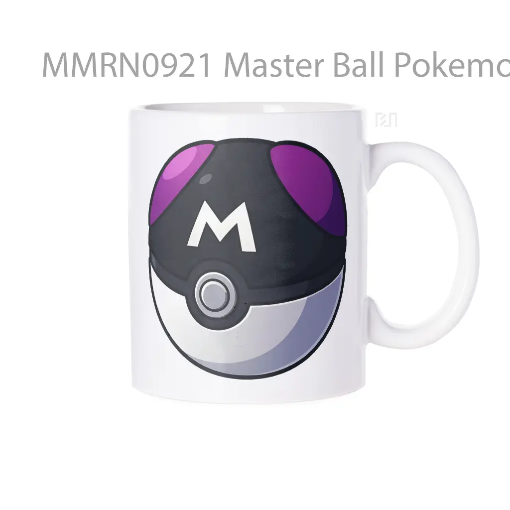Master Ball Pokemon Gelas Keramik Mug