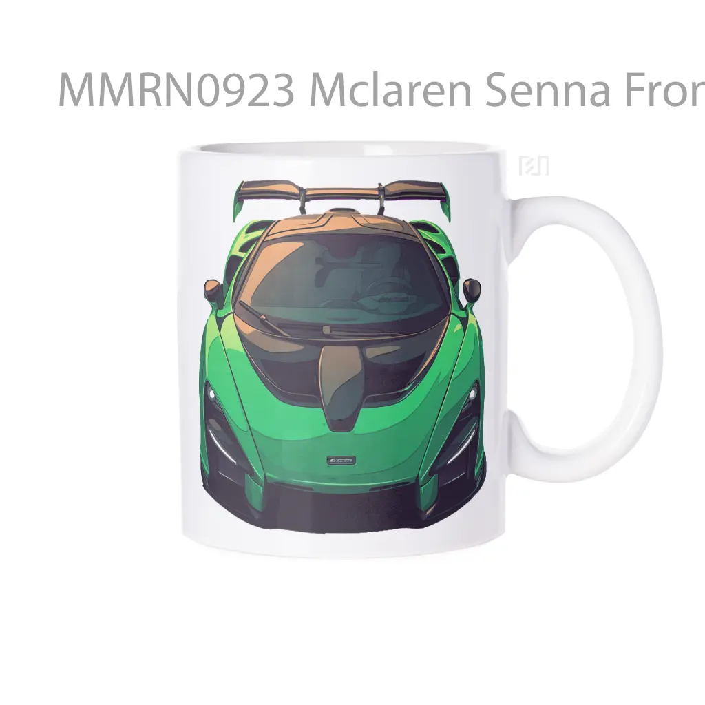 Mclaren Senna Front View Gelas Keramik Mug
