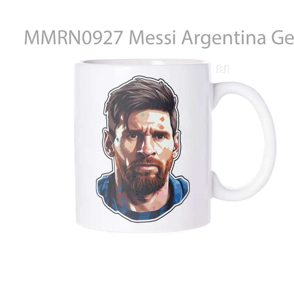 Messi Argentina Gelas Keramik Mug