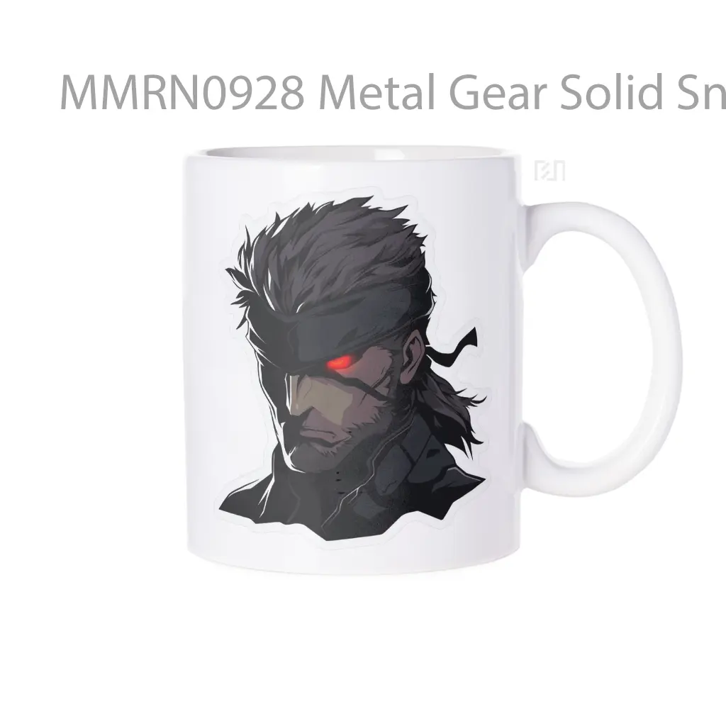 Metal Gear Solid Snake Dark Gelas Keramik Mug