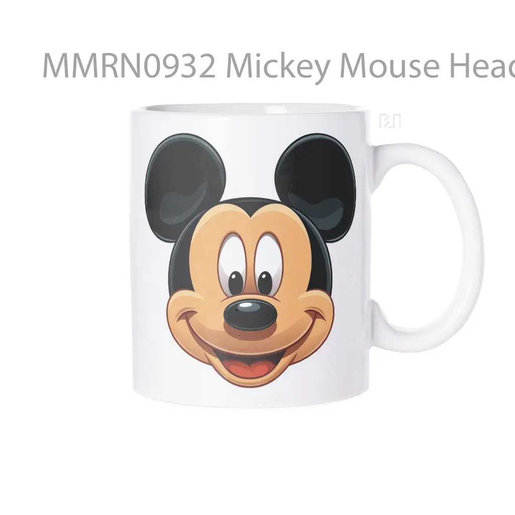 Mickey Mouse Head Clipart Gelas Keramik Mug