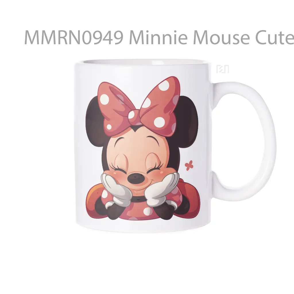 Minnie Mouse Cute Pose Gelas Keramik Mug