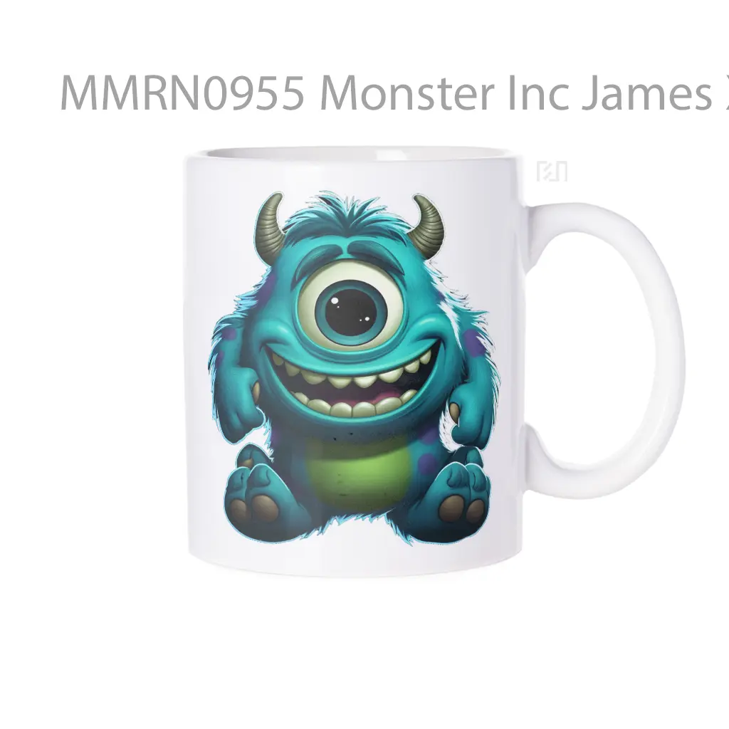 Monster Inc James X Mike Meme Gelas Keramik Mug