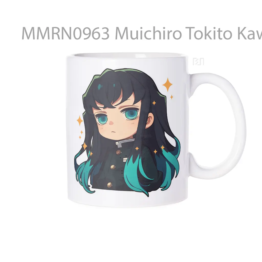 Muichiro Tokito Kawaii Demon Slayer Gelas Keramik Mug