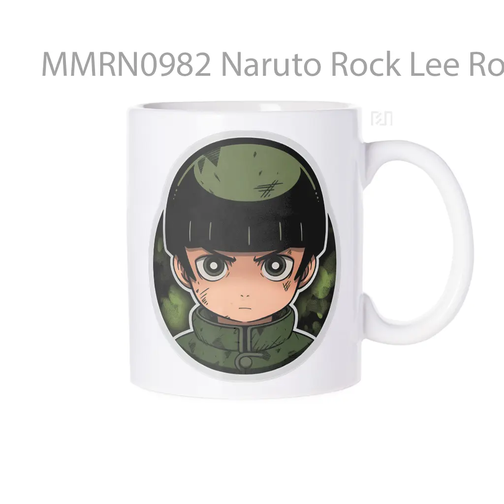 Naruto Rock Lee Round Gelas Keramik Mug