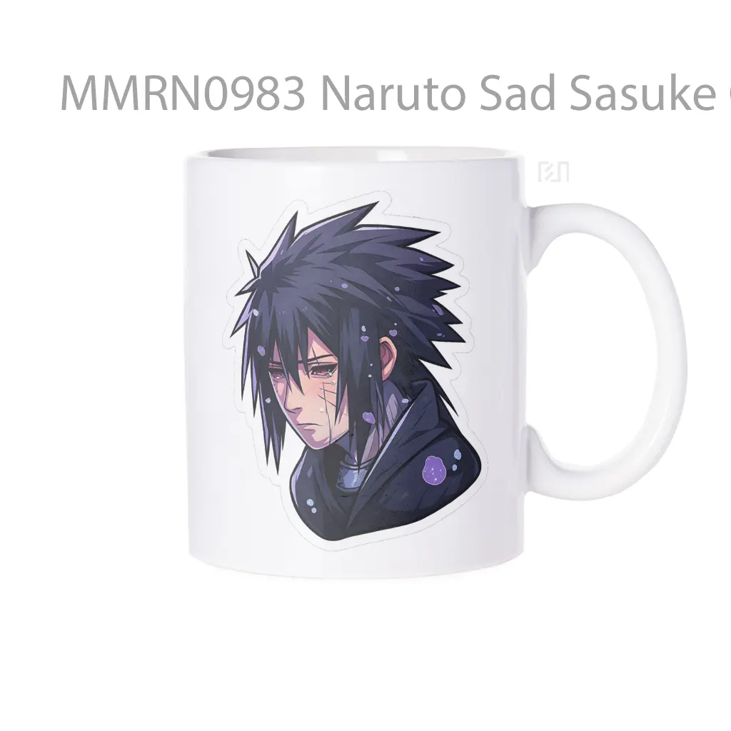 Naruto Sad Sasuke Crying Gelas Keramik Mug