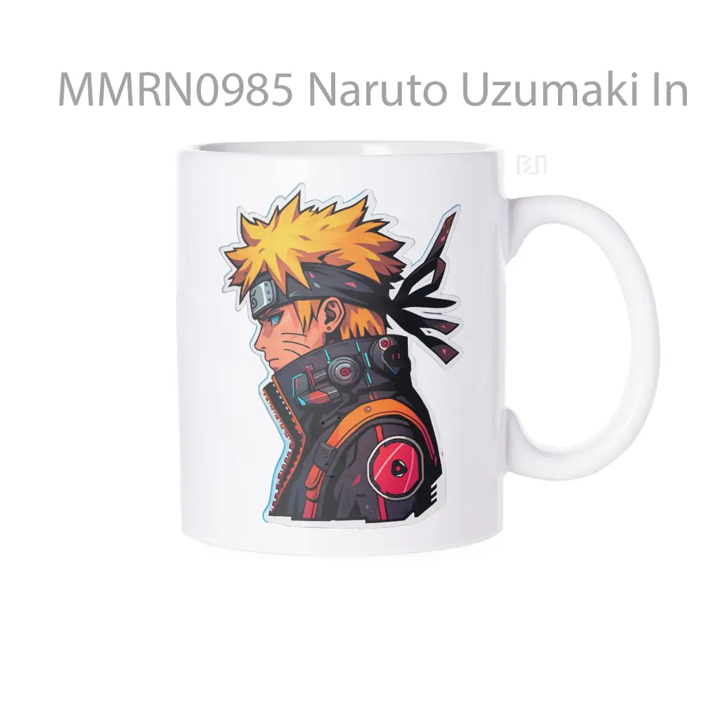 Naruto Uzumaki In Cyberpunk Style Gelas Keramik Mug