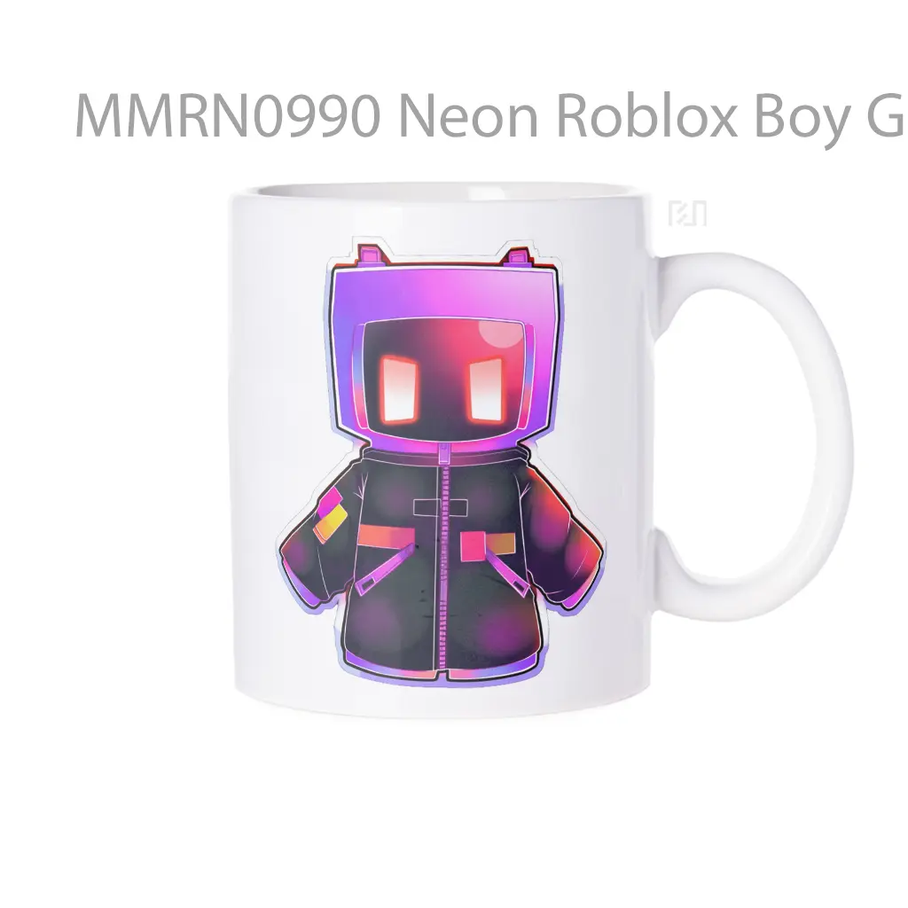 Neon Roblox Boy Gelas Keramik Mug