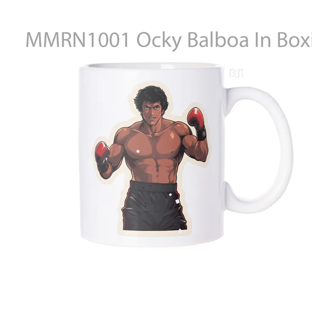 Ocky Balboa In Boxing Gloves Gelas Keramik Mug