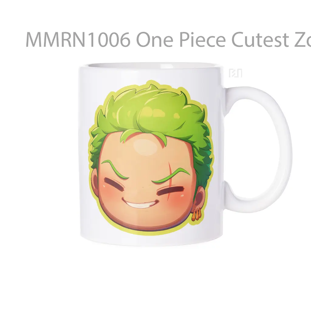 One Piece Cutest Zoro Head %281%29 Gelas Keramik Mug