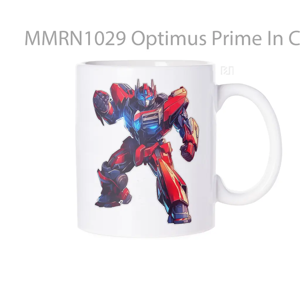 Optimus Prime In Combat Stance Gelas Keramik Mug