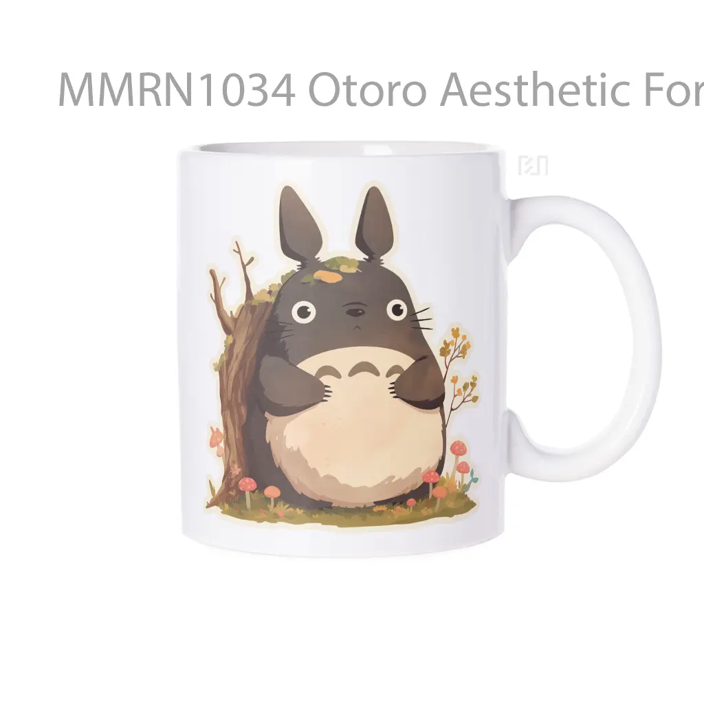 Otoro Aesthetic Forest Gelas Keramik Mug
