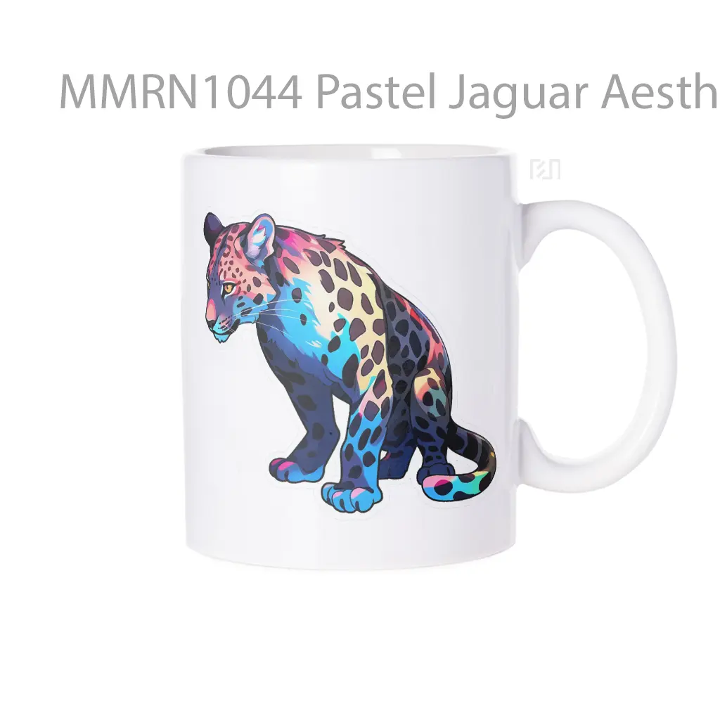 Pastel Jaguar Aesthetic Gelas Keramik Mug