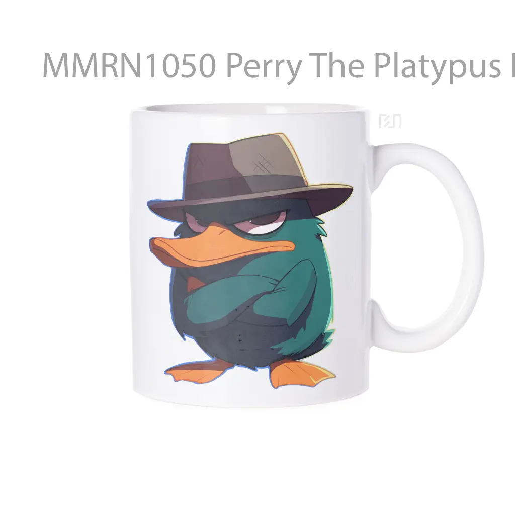 Perry The Platypus Detective Gelas Keramik Mug