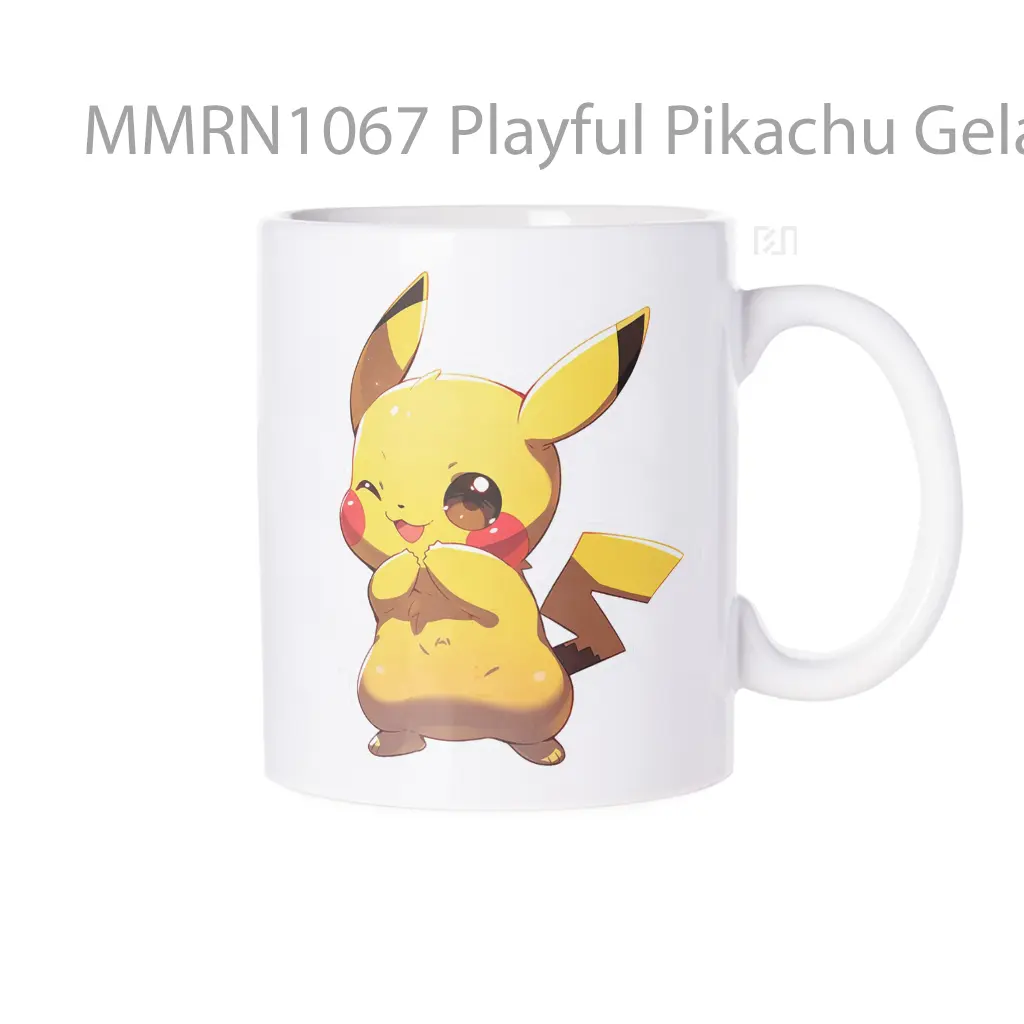 Playful Pikachu Gelas Keramik Mug