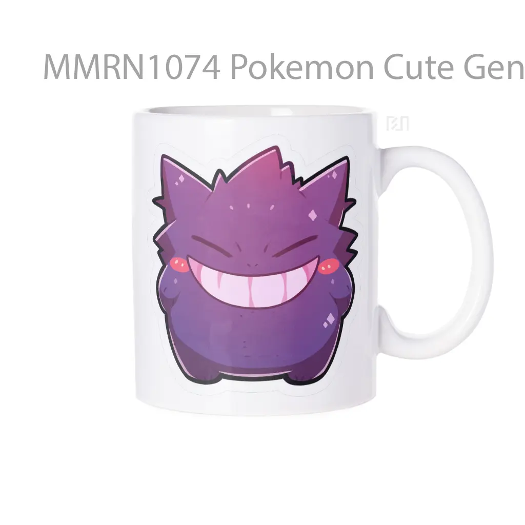 Pokemon Cute Gengar Gelas Keramik Mug