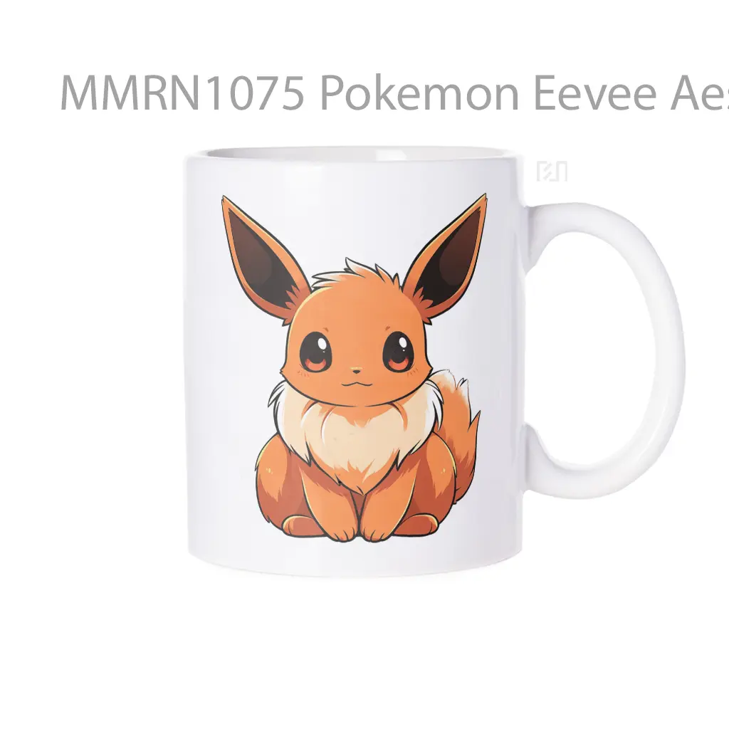 Pokemon Eevee Aesthetic Gelas Keramik Mug