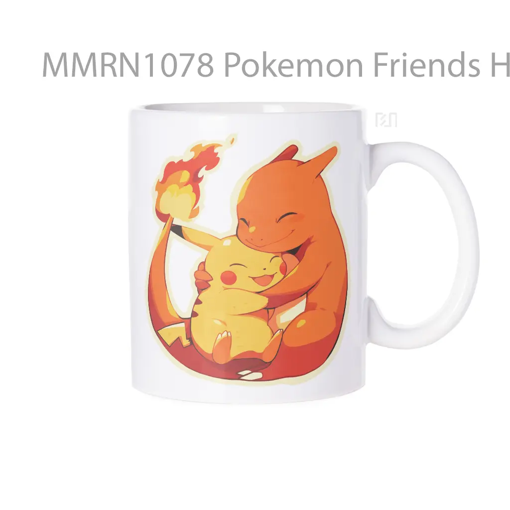 Pokemon Friends Hug Gelas Keramik Mug